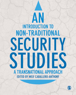 Mely Caballero-Anthony - An Introduction to Non-Traditional Security Studies: A Transnational Approach