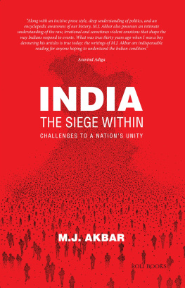 Mj Akbar - India: The Seige Within