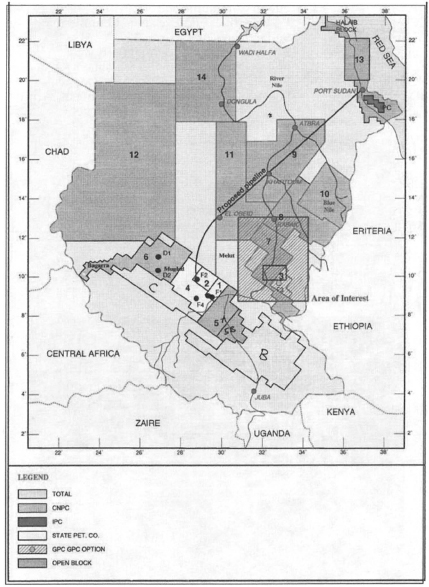 Sudan Oil and Gas Concession Map Tribes of Sudan Preface I have fought - photo 3