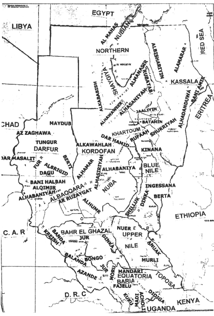 Tribes of Sudan Preface I have fought against white domination and I have - photo 4