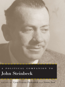 Cyrus Ernesto Zirakzadeh - A Political Companion to John Steinbeck