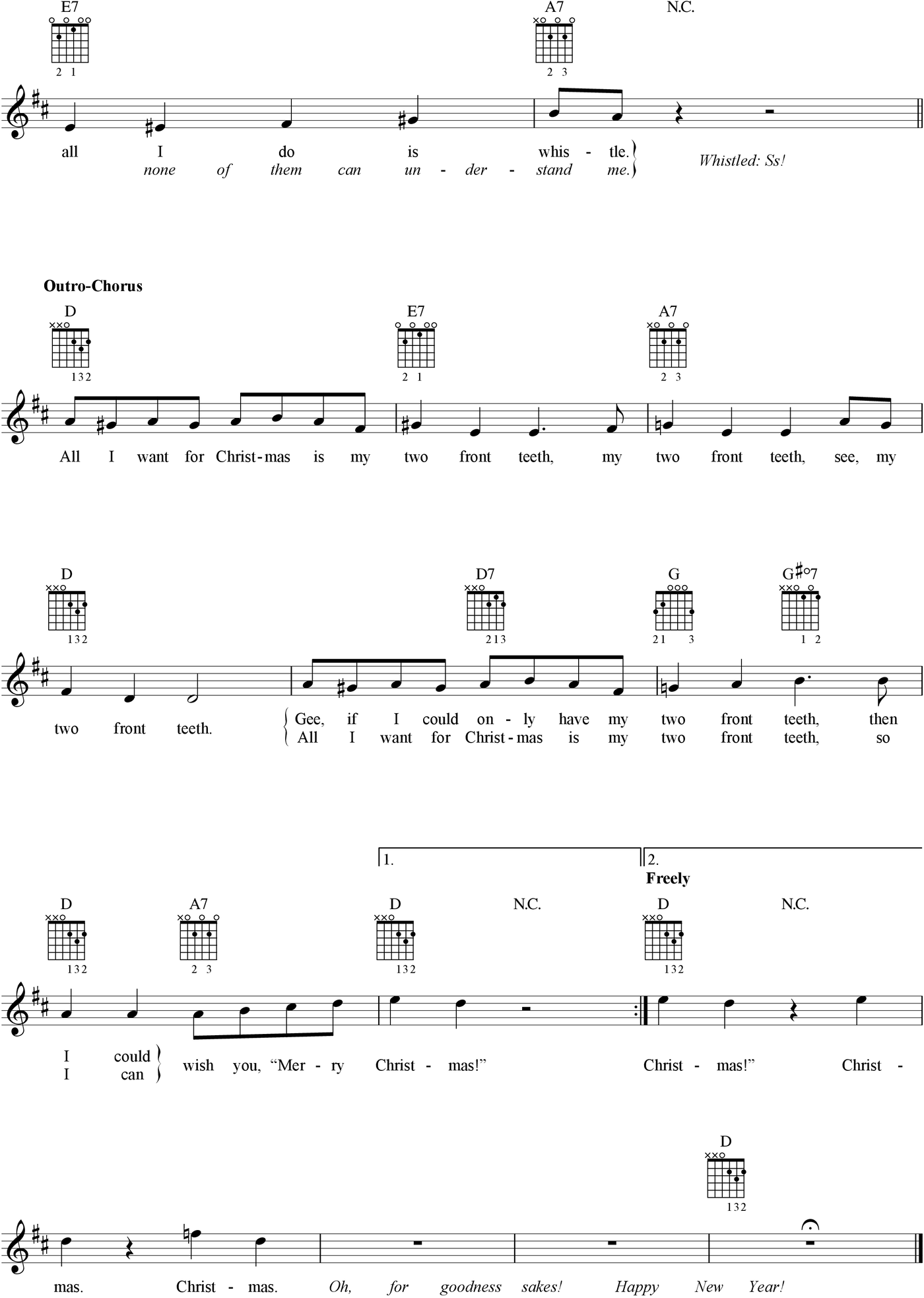 Caroling Caroling Words by WIHLA HUTSON Music by ALFRED BURT TRO - - photo 6