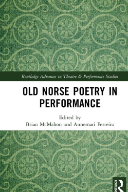 Annemari Ferreira - Old Norse Poetry in Performance