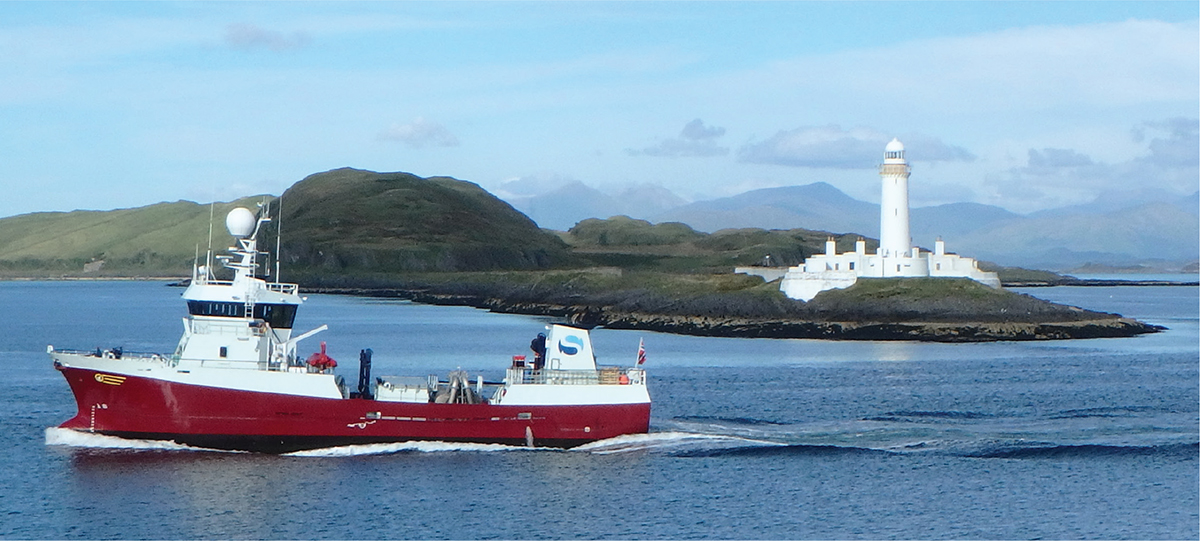 Eilean Musdile with its lighthouse Acknowledgements from The Raiders by - photo 4