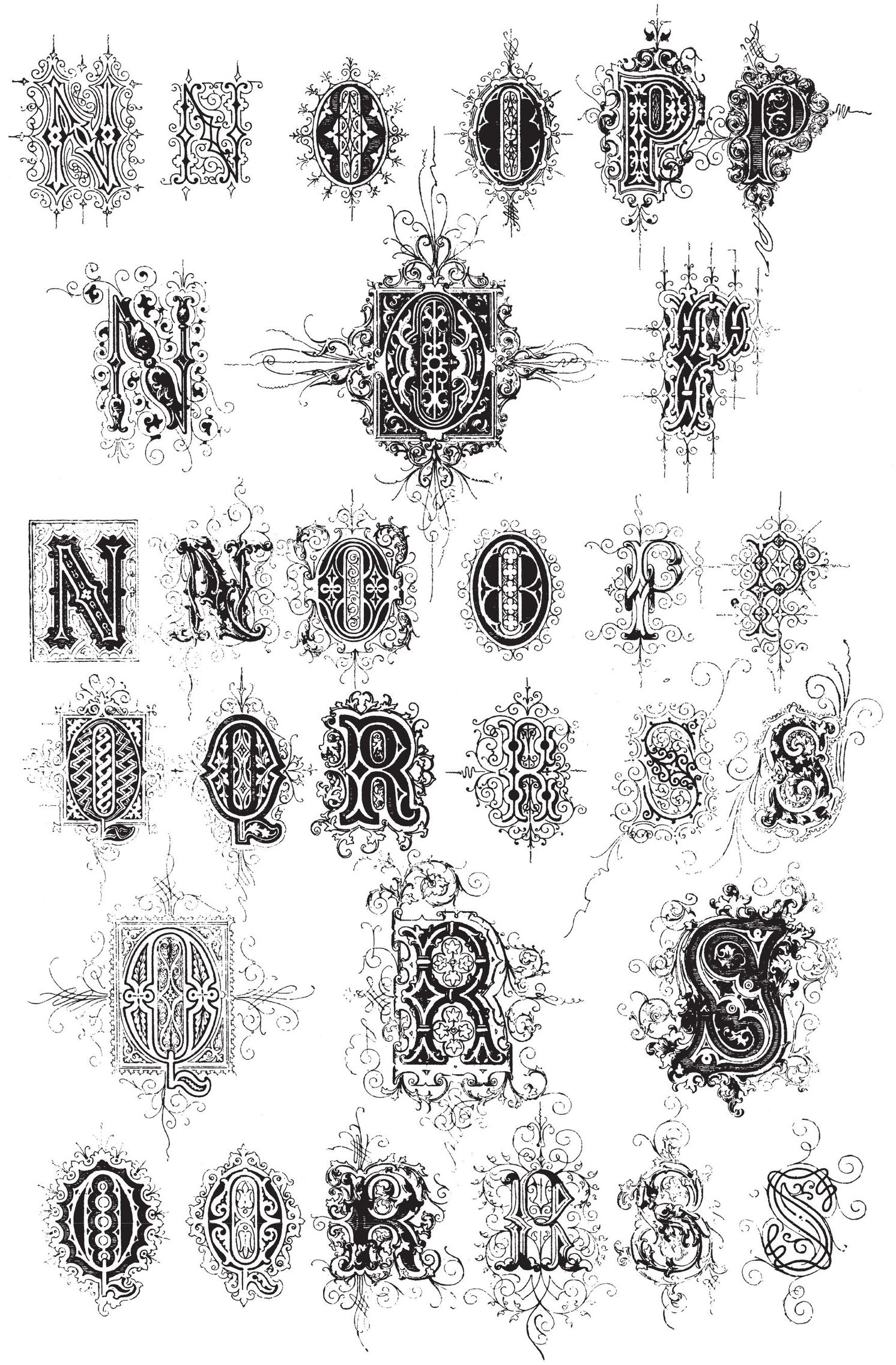 The Encyclopedia of Monograms Over 11000 Motifs for Designers Artists and Crafters - photo 6