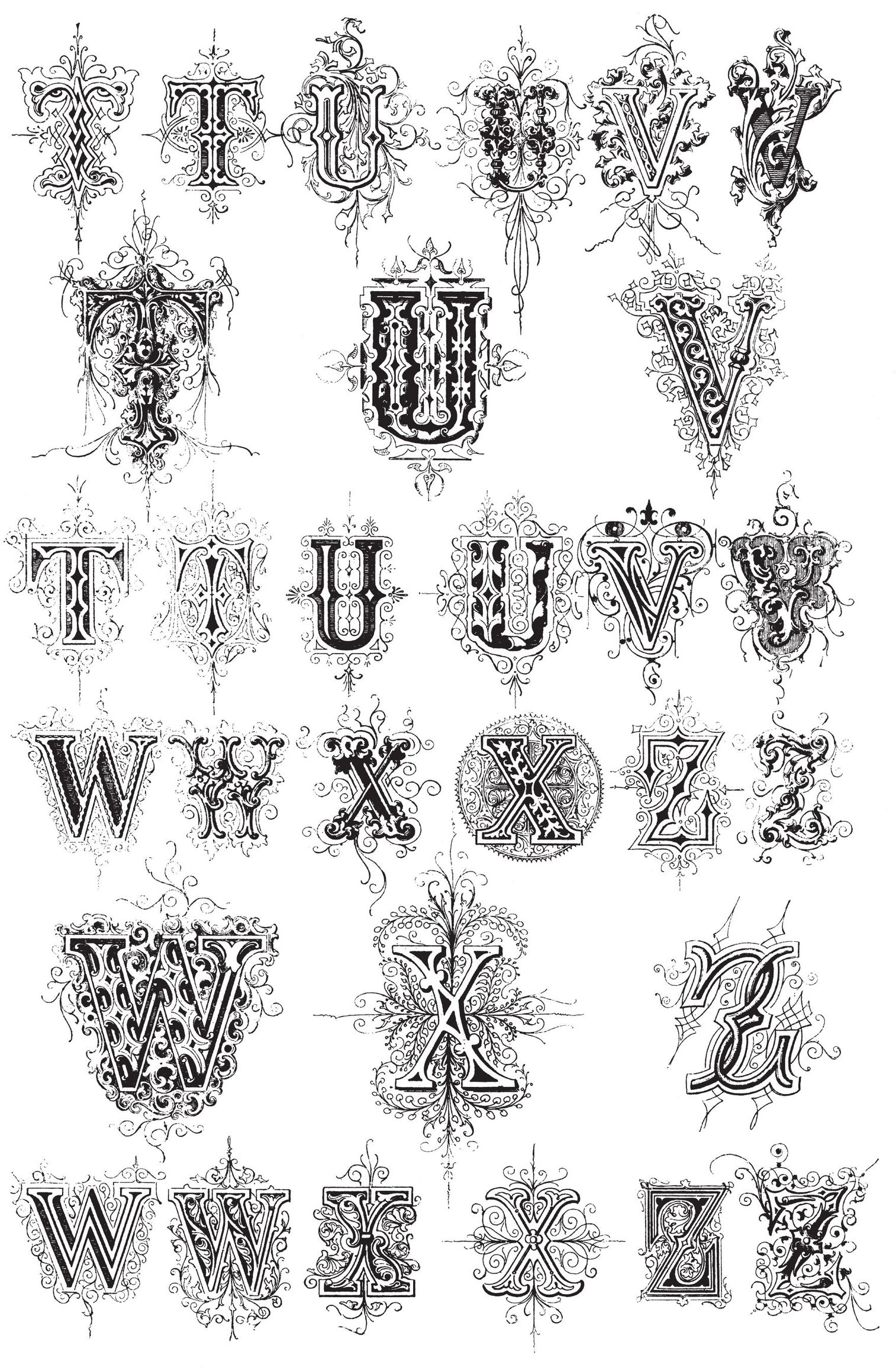 The Encyclopedia of Monograms Over 11000 Motifs for Designers Artists and Crafters - photo 7