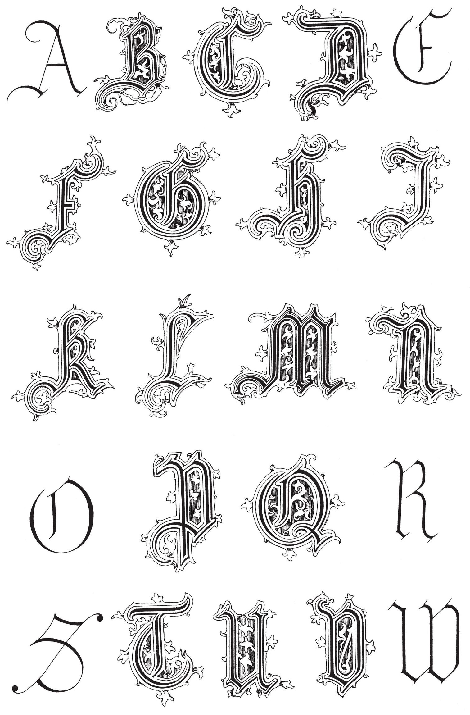 The Encyclopedia of Monograms Over 11000 Motifs for Designers Artists and Crafters - photo 14