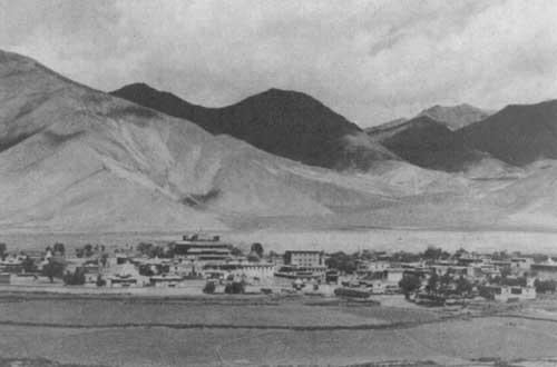 Samye general view from Hepori Lhodrak Khoting a Border Taming temple - photo 5