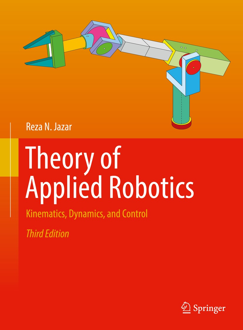 Book cover of Theory of Applied Robotics Reza N Jazar Theory of Applied - photo 1