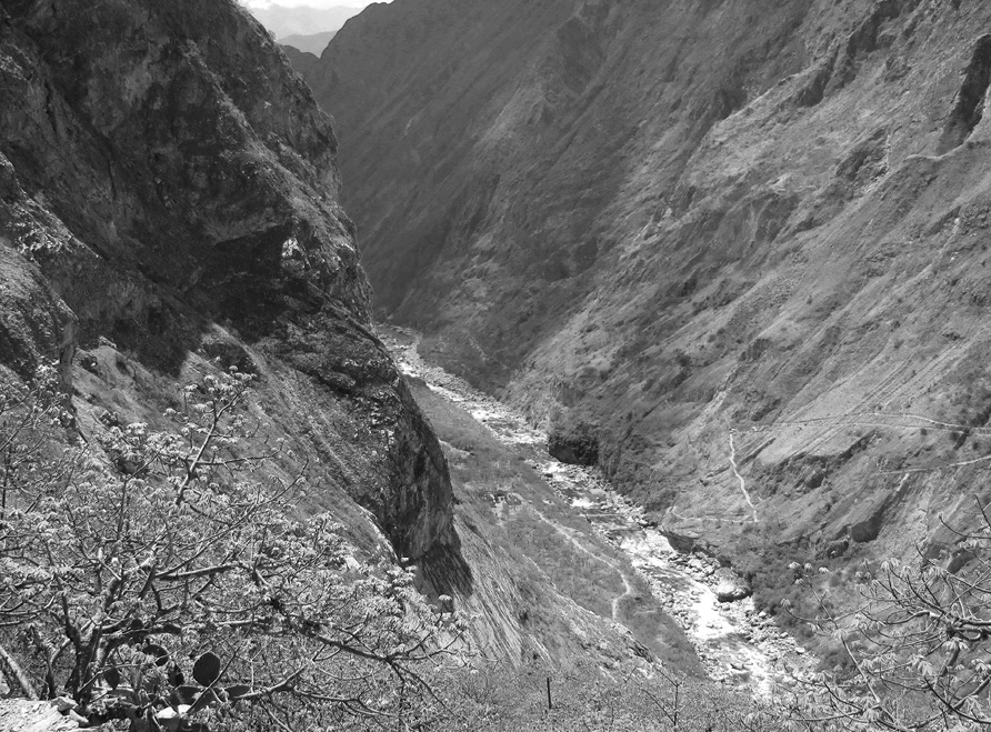 One section of the very vertical trail to Choquequirao a six-mile distance - photo 11