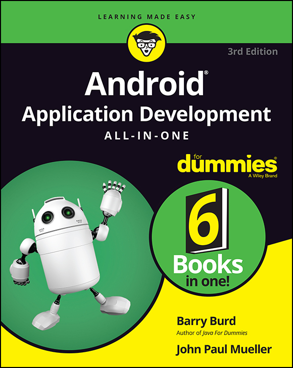 Android Application Development All-in-One For Dummies 3rd Edition Published - photo 1