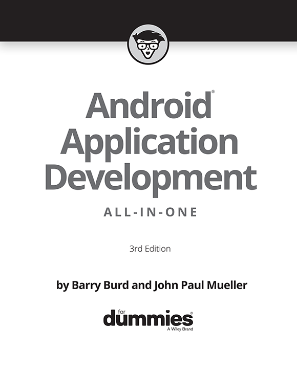 Android Application Development All-in-One For Dummies 3rd Edition Published - photo 2