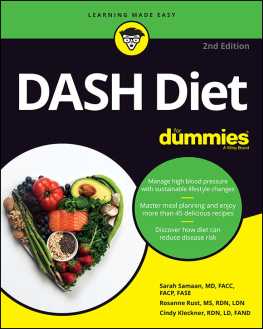 Sarah Samaan DASH Diet For Dummies