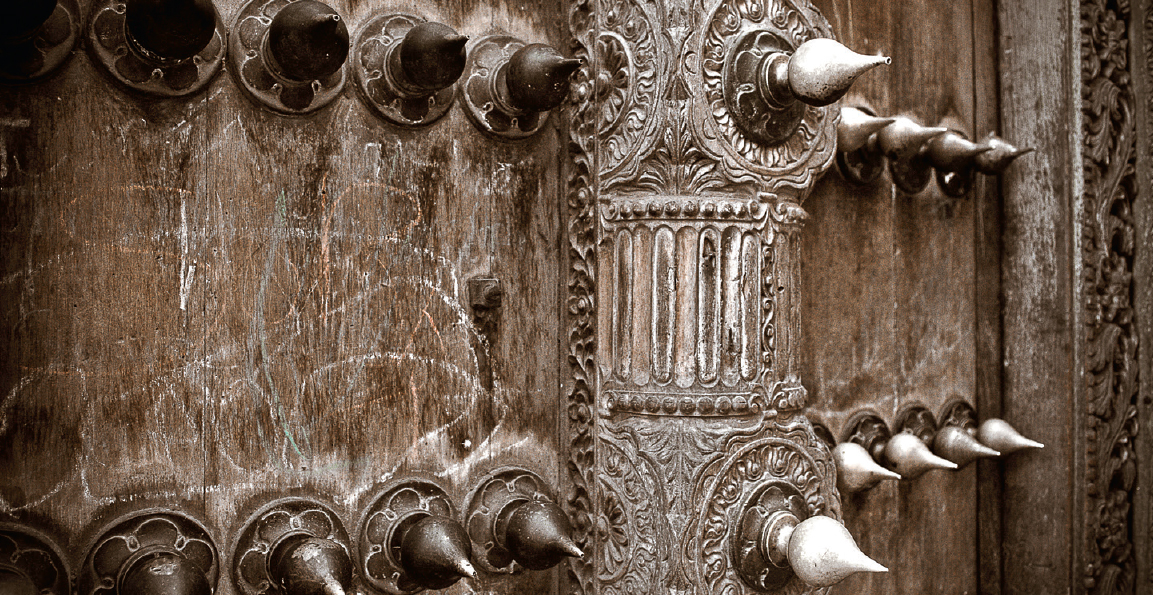 Elaborately carved doors are a sign of a home owners wealth and status and - photo 29