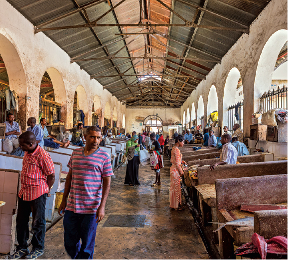 Zanzibar Towns market hall is the place to track down everything from fruit and - photo 11