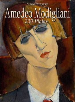 Maria Peitcheva Amedeo Modigliani: 230 Plates