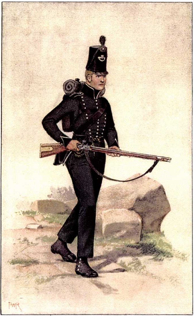 PRIVATE RIFLEMAN THE 95th OR RIFLE REGIMENT ABOUT 1810 Based on Goddards - photo 15