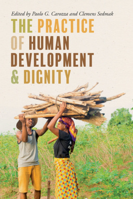 Paolo G. Carozza The Practice of Human Development and Dignity