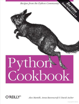 Alex Martelli - Python cookbook