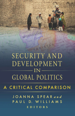 Joanna Spear Security and Development in Global Politics: A Critical Comparison