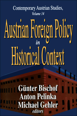 Anton Pelinka - Austrian Foreign Policy in Historical Context