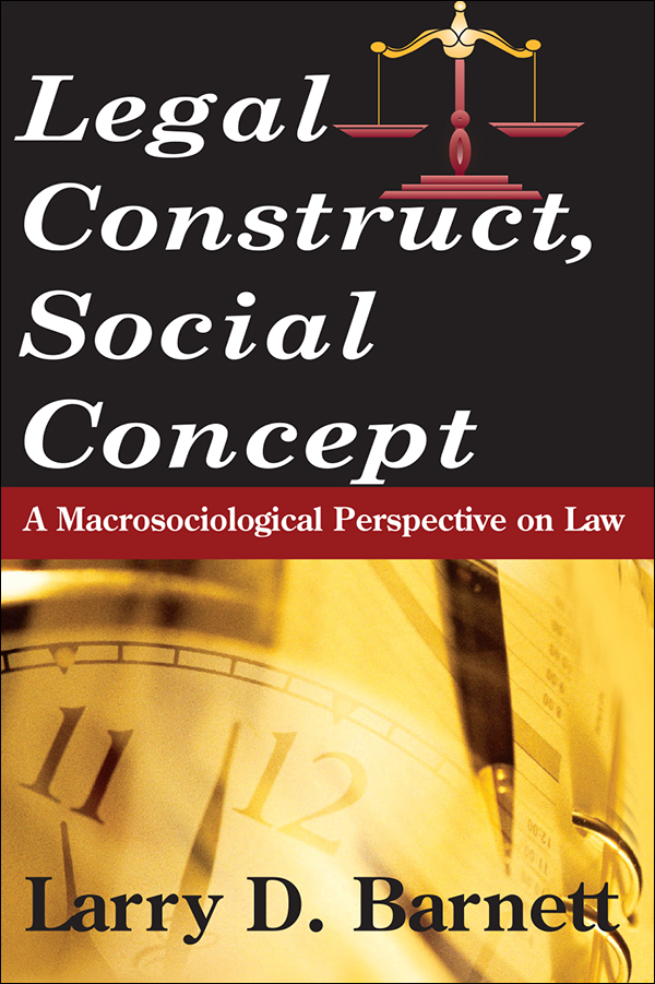 Legal Construct Social Concept Legal Construct Social Concept A - photo 1