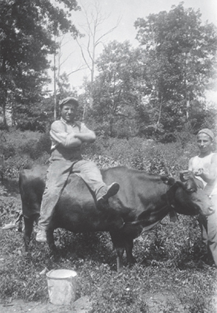 Photo on previous page Grandpa Becce sitting on a cow Published by State - photo 2