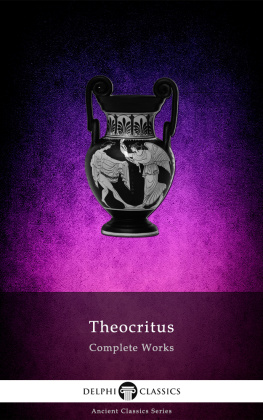 Theocritus - Delphi Complete Works of Theocritus (Illustrated)