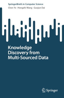 Chen Ye - Knowledge Discovery from Multi-Sourced Data