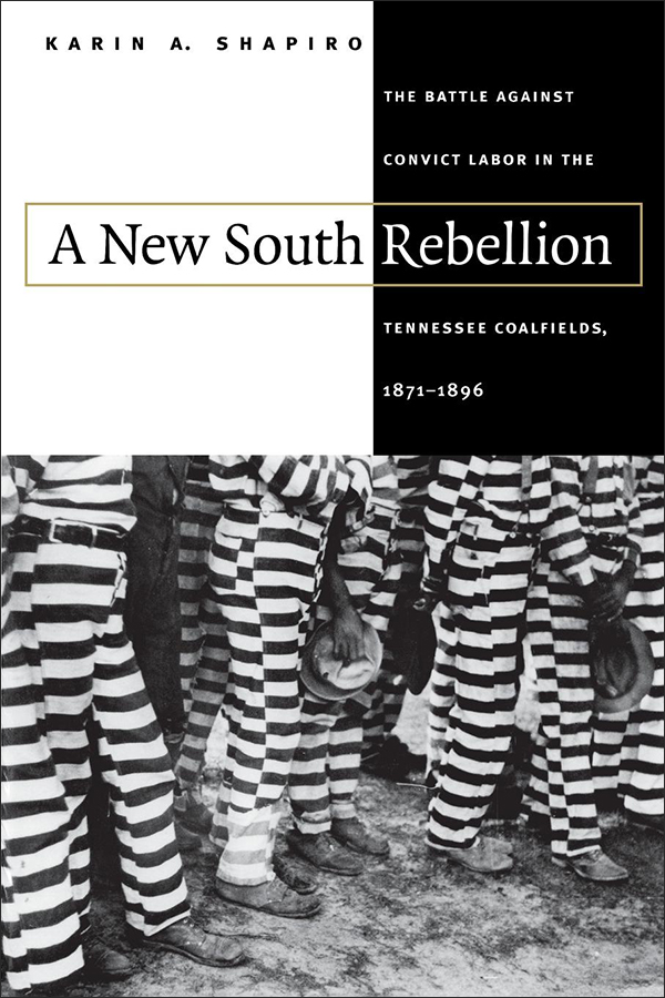 A New South Rebellion 1998 The University of North Carolina Press All rights - photo 1