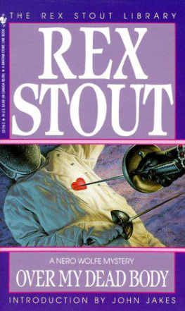 Rex Stout - Over My Dead Body