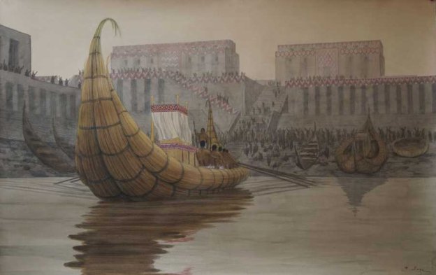 An imagined depiction of the port at Eridu About Charles River Editors - photo 1