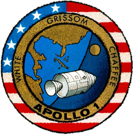 The insignia for the Apollo 1 mission Theres always a possibility that you - photo 4