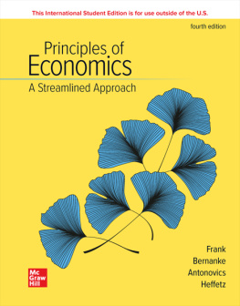 Robert H. Frank - ISE Principles of Economics, A Streamlined Approach