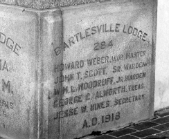 A stone monument in downtown Bartlesville Some of our stories are tied to - photo 3