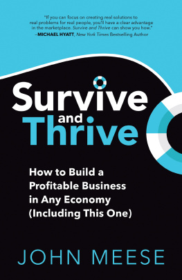 John Meese - Survive and Thrive