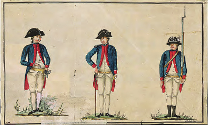 Uniform for soldiers of the Dutch East India Company by H Rolland 1783 - photo 4