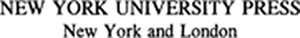 NEW YORK UNIVERSITY PRESS New York and London 1995 by New York University All - photo 1