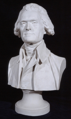 Jean-Antoine Houdons 1789 bust presents Thomas Jefferson as a serene exemplar - photo 3