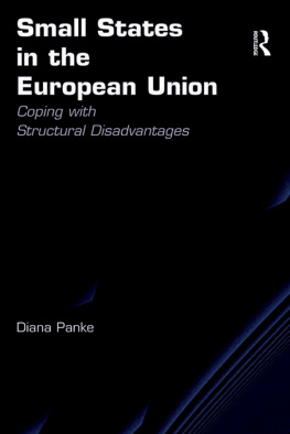 Diana Panke - Small States in the European Union: Coping With Structural Disadvantages