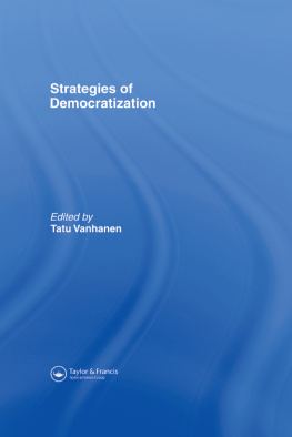 Tatu Vanhanen - Strategies of Democratization