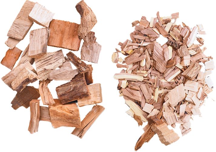 For smokers with small baskets wood chips or small wood chunks are ideal Be - photo 9