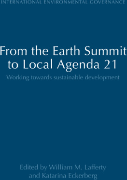 William M. Lafferty - From the Earth Summit to Local Agenda 21: Working Towards Sustainable Development