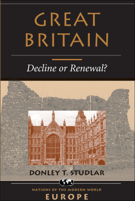 Donley T. Studlar - Great Britain: Decline or Renewal?