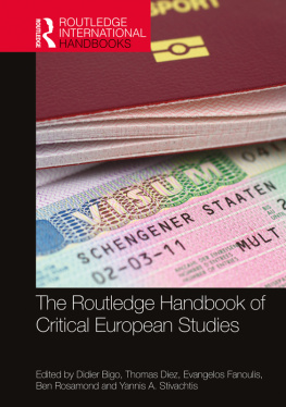 Didier Bigo - The Routledge Handbook of Critical European Studies