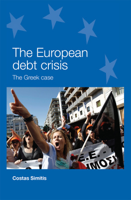 Costas Simitis - The European Debt Crisis: The Greek Case