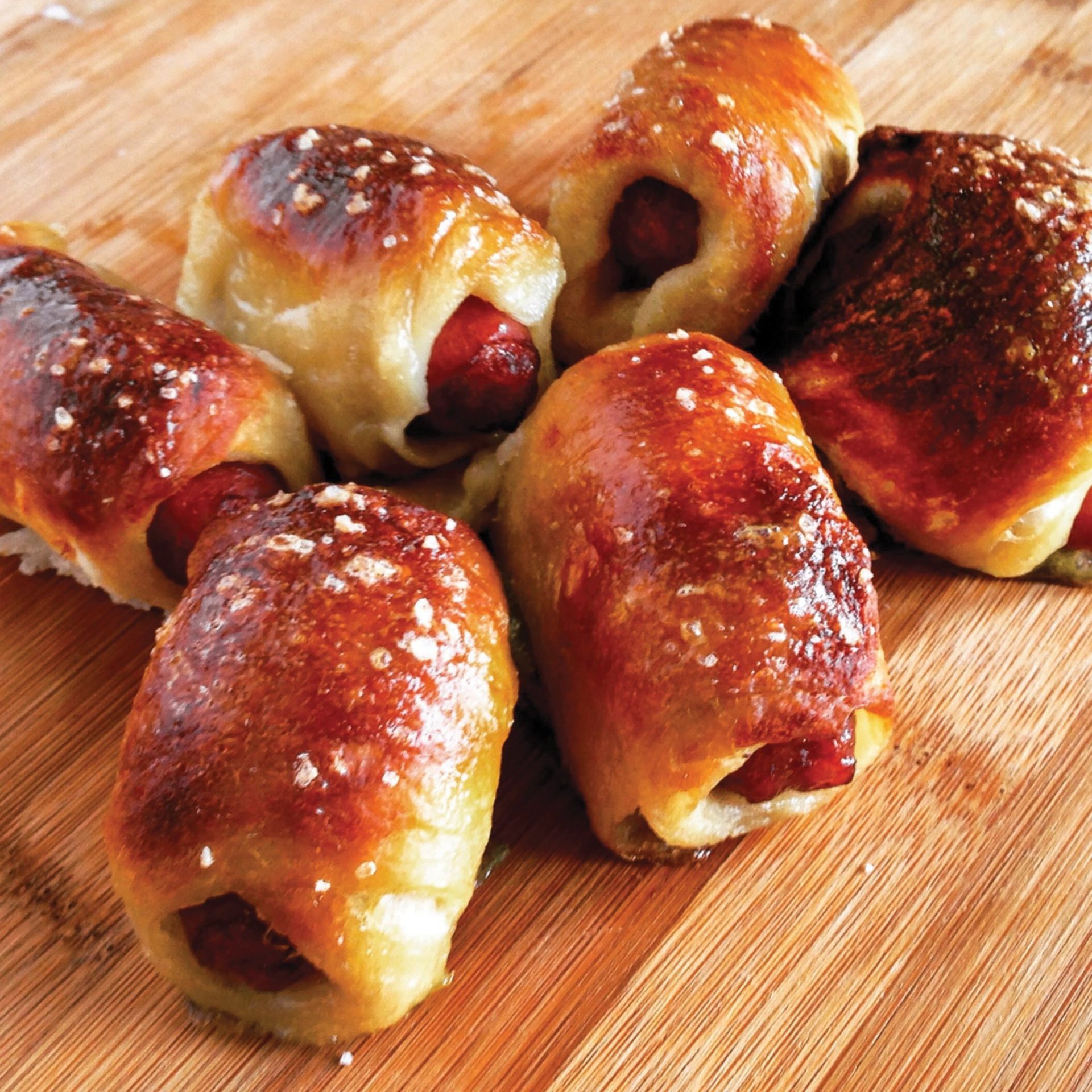 PRETZEL PIGS-IN-A-BLANKET Time to get out the game changer appetizers This - photo 10