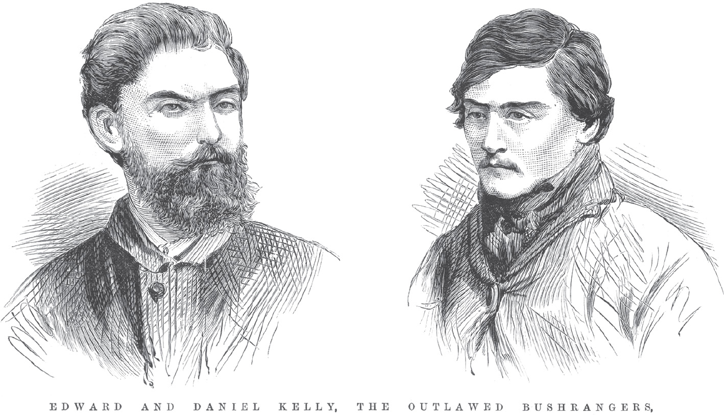 As the Kelly Gang headed towards Jerilderie their likenesses were being - photo 3