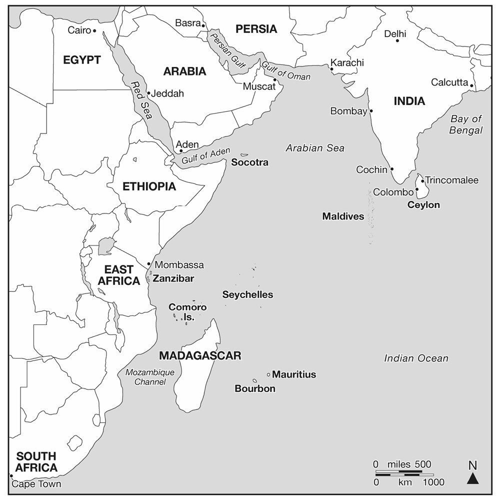 Map 1 The Western Indian Ocean Map 2 The Eastern Indian Ocean Map 3 - photo 1