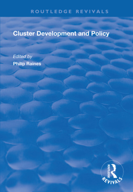 Philip Raines - Cluster Development and Policy